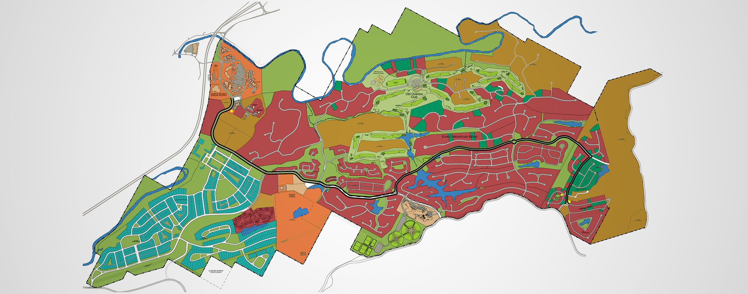Masterplanned Community LibertyPark Map